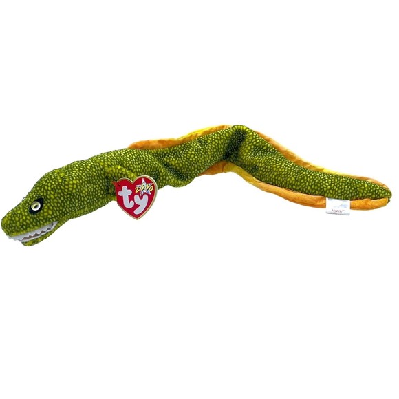 Ty Beanie Babies 2000 MORRIE the Electric Eel 15" Plush Stuffed Animal RETIRED - Picture 2 of 9